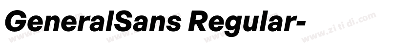 GeneralSans Regular字体转换 GeneralSans Regular字体转换